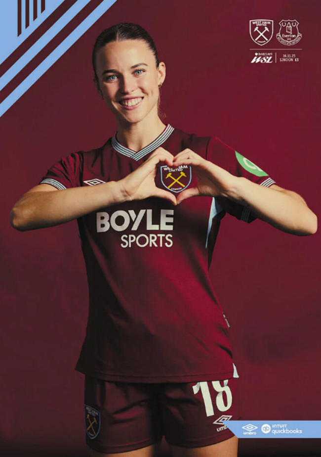 WEST HAM WOMEN v EVERTON 2025/26